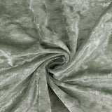 Yards Sage Green Crushed Velvet Fabric Bolt, DIY Craft Fabric Roll