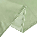 Sage Green Premium Scuba Wrinkle Free Round Tablecloth, Seamless Scuba Polyester Tablecloth