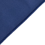 Premium Scuba Polyester 36"x72" Wide Table Runner Navy Blue - Wrinkle-Free Trade Show Table Linen