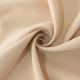 90" Beige Premium Polyester Round Tablecloth - 220GSM