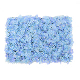 11 Sq ft. | Serenity Blue UV Protected Hydrangea Flower Wall Mat Backdrop