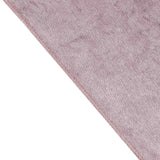 90inch x156inch Mauve Seamless Premium Velvet Rectangle Tablecloth, Reusable Linen