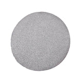 6 Pack | Silver Sparkle Placemats, Non Slip Decorative Round Glitter Table Mat#whtbkgd