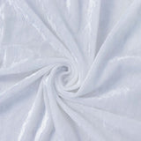 8ft White Premium Velvet Backdrop Stand Curtain Panel, Privacy Drape#whtbkgd