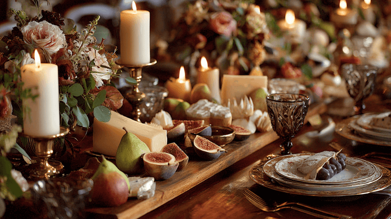 Seasonal Food Wedding Styling