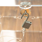 Clear Acrylic Wedding Card Box With Lock, Key & Thank You Sign Stand