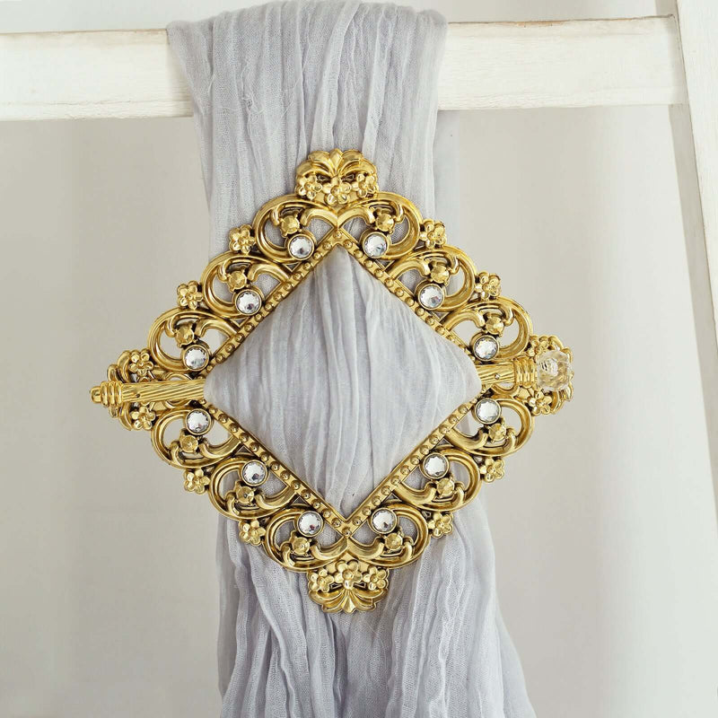 Gold Braided Curtain Tieback main image 1
