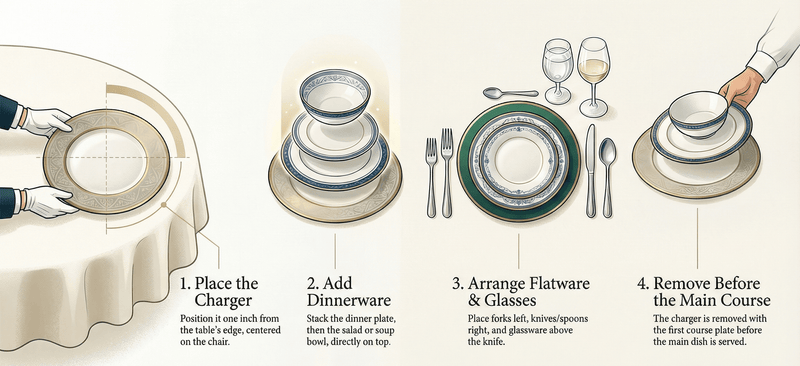 Setting Table Using Charger Guide