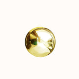 20inch Gold Stainless Steel Shiny Mirror Gazing Ball, Reflective Hollow Garden Globe Sphere