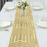 12x108inch Gold Diamond Glitz Sequin Table Runner