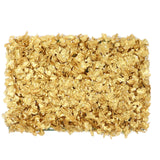 11 Sq ft. | Gold UV Protected Hydrangea Flower Wall Mat Backdrop