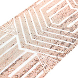 12x108inch Blush Rose Gold Diamond Glitz Sequin Table Runner