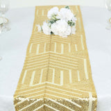 12x108inch Gold Diamond Glitz Sequin Table Runner