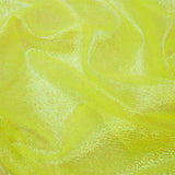 54inch x 10 Yards Yellow Glossy Polyester Fabric Roll, DIY Craft Fabric