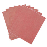 10 Pack | 12"x10" Self-Adhesive Glitter DIY Craft Foam Sheets | Rose Gold#whtbkgd