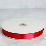 100 Yards 7/8" Red Satin Ribbon#whtbkgd