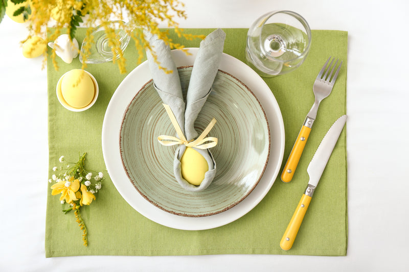 formal table setting- Easter Table setting