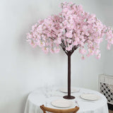 Blush Artificial Cherry Blossom Wishing Tree 5ft Silk Sakura Flowers Fake Tree Wedding Decor