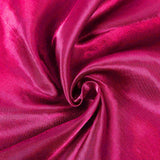 60"x102" Fuchsia Smooth Satin Rectangular Tablecloth#whtbkgd