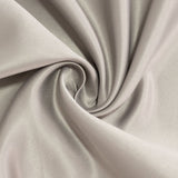 5 Pack Silver Lamour Satin Napkins - 20x20inch#whtbkgd