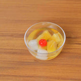 12 Pack | 4oz Clear Mini Plastic Bowls, Small Disposable Snack Bowls