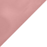 72"x120" Dusty Rose Polyester Rectangle Tablecloth, Reusable Linen Tablecloth