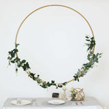 Metal Hoop Wreath, Floral Hoop, Wedding Hoops