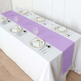 12inch x 108inch Lavender Lilac Polyester Table Runner