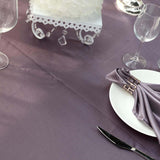 60"x102" Violet Amethyst Smooth Satin Rectangular Tablecloth