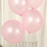 50 Pack Blush Biodegradable Balloons, Thickened Extra Strong Eco-friendly Latex Helium