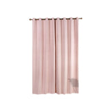 Rose Gold Embossed Thermal Blackout Soundproof Curtain Panels With Chrome Grommet Window Treatment