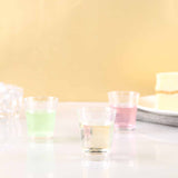 50 Pack | 2oz Clear Plastic Disposable Shot Glasses