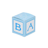 25 Pack | 2inch Blue Baby Shower Party Favor Candy Gift Boxes