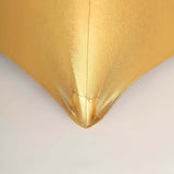 32inch Dia Premium Metallic Gold Spandex Highboy Cocktail Table Cover