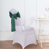 5 pack | 6 x 106 Hunter Emerald Green Satin Chair Sash