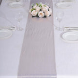 12x108inch Beige Shimmer Sequin Dots Polyester Table Runner