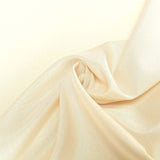 70" Round Beige Polyester Linen Tablecloth#whtbkgd