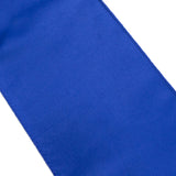 5 Pack Royal Blue Lamour Satin Chair Sashes, Chair Bows - 6x106inch#whtbkgd