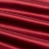 54inchx10 Yards Burgundy Lamour Satin Fabric Bolt, Heavy Matte Satin Fabric By The Yard