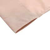 2 Pack Dusty Rose Polyester Event Curtain Drapes, 10ftx8ft Backdrop Event Panels With Rod Pockets