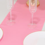 12x108inch Pink Lamour Satin Table Runner