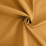 Premium Polyester 60"x102" Rectangle Tablecloth Gold - Durable 220GSM Wrinkle-Resistant Table Cover