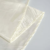 120inch Ivory Accordion Crinkle Taffeta Round Tablecloth