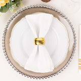 Pack of 4 | Gold Acrylic Napkin Rings