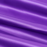 54inchx10 Yards Purple Lamour Satin Fabric Bolt, Heavy Matte Satin Fabric By The Yard