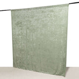 Sage Green Premium Smooth Velvet Event Curtain Drapes, Privacy Backdrop Event Panel with Rod Pocket