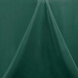 90" Hunter Emerald Green Premium Polyester Round Tablecloth - 220GSM#whtbkgd