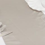 12x108inch Silver Lamour Satin Table Runner