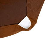 Cinnamon Brown Spandex Stretch Fitted Banquet Slip On Chair Cover 160 GSM