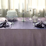 60"x102" Violet Amethyst Smooth Satin Rectangular Tablecloth